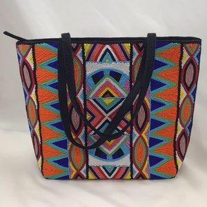 Beaded handbag